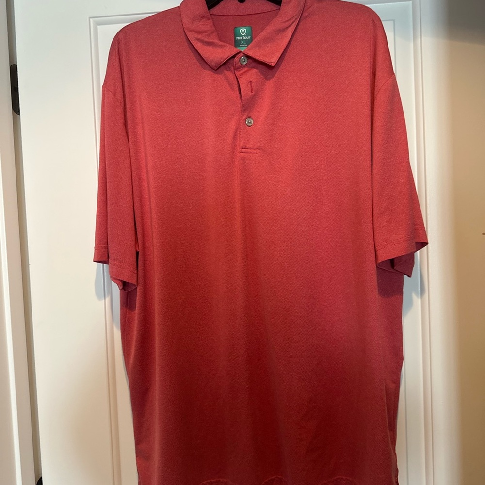 Classic Red Polo Shirt for Men